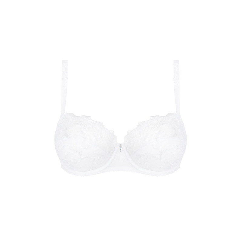 Lise Charmel - Dressing Floral Demi Cup Blanc