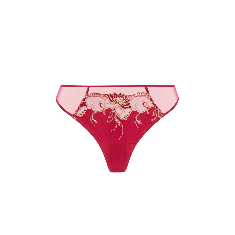 Lise Charmel - Eblouissante Icone Thong Or Rubis