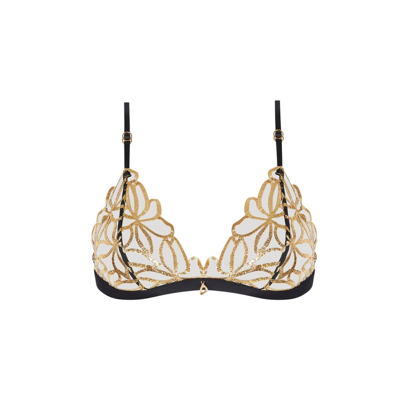 Lise Charmel - Eclats D'or Non-Wired Triangle Noir Or