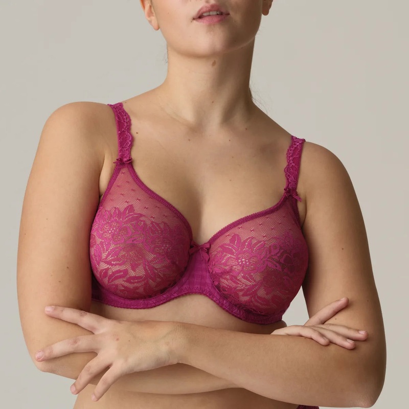 Primadonna - Madison Non Padded Full Cup Seamless Fuchsia Fiesta