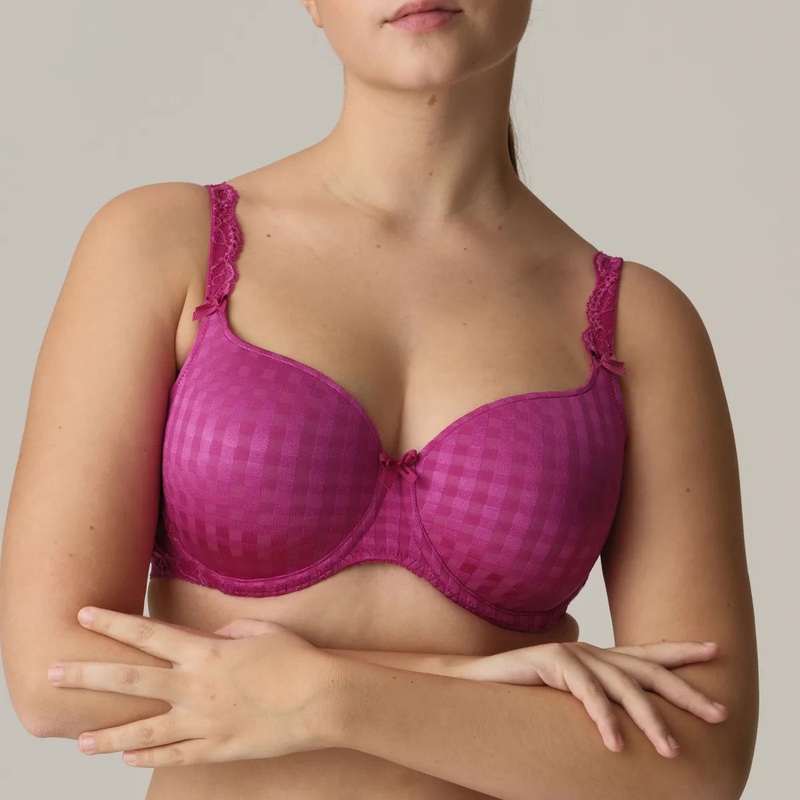 Primadonna - Madison Padded Bra Heart Shape Fuchsia Fiesta