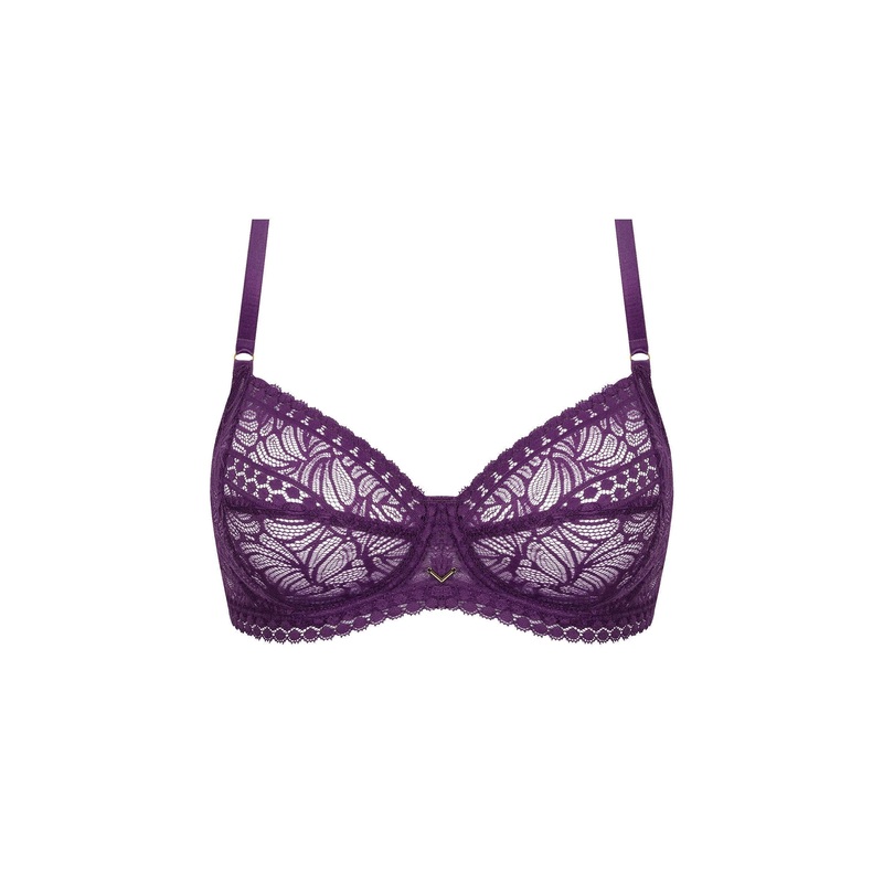 Antigel By Lise Charmel - Atelier Seduction 3 Parts Full Cup Prune Magic
