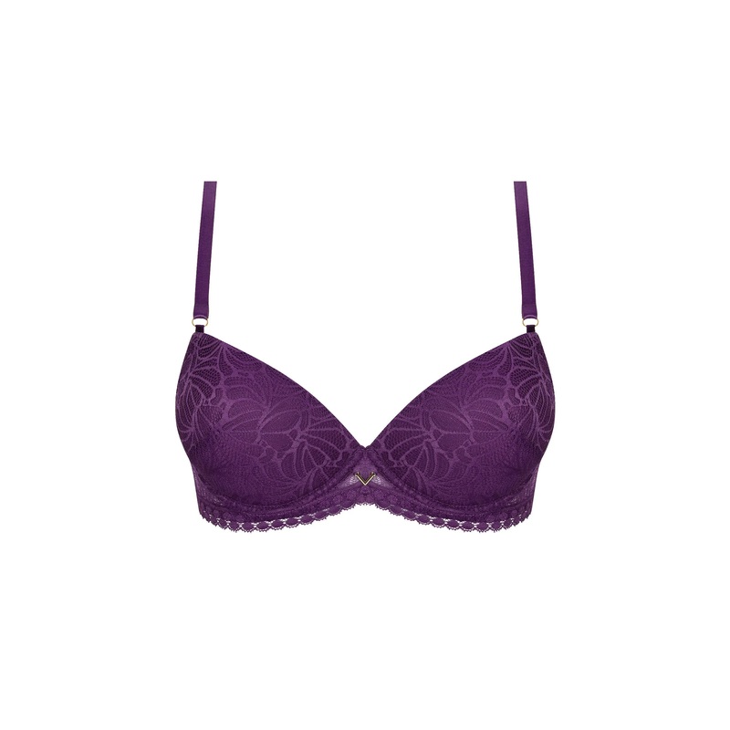 Antigel By Lise Charmel - Atelier Seduction Contour Bra Prune Magic