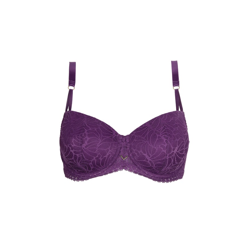 Antigel By Lise Charmel - Atelier Seduction Covering Contour Bra Prune Magic