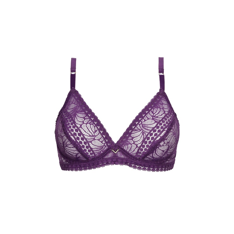 Antigel By Lise Charmel - Atelier Seduction Full Cup Bra Prune Magic