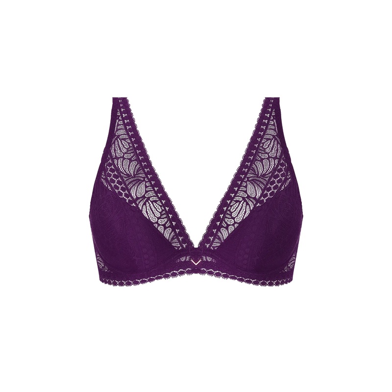 Antigel By Lise Charmel - Atelier Seduction Light Padded Bra Prune Magic
