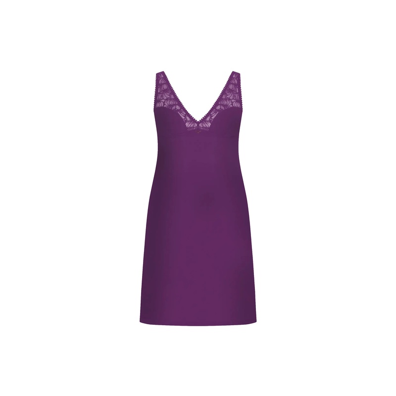 Antigel By Lise Charmel - Atelier Seduction Night Dress Prune Magic