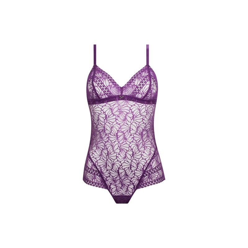 Antigel By Lise Charmel - Atelier Seduction Rtw Bodysuit Prune Magic