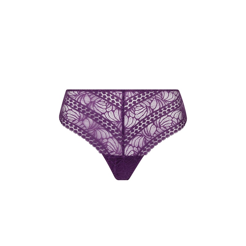 Antigel By Lise Charmel - Atelier Seduction Thong Prune Magic