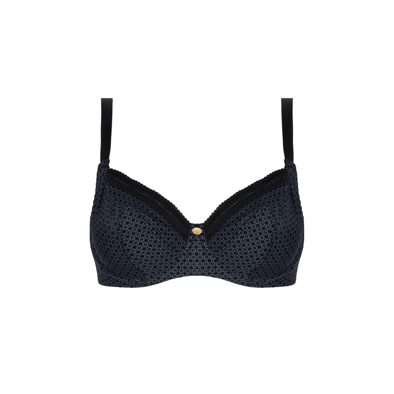 Antigel By Lise Charmel - Daily Paillette 3/4 Cup Balconette Noir Pailette