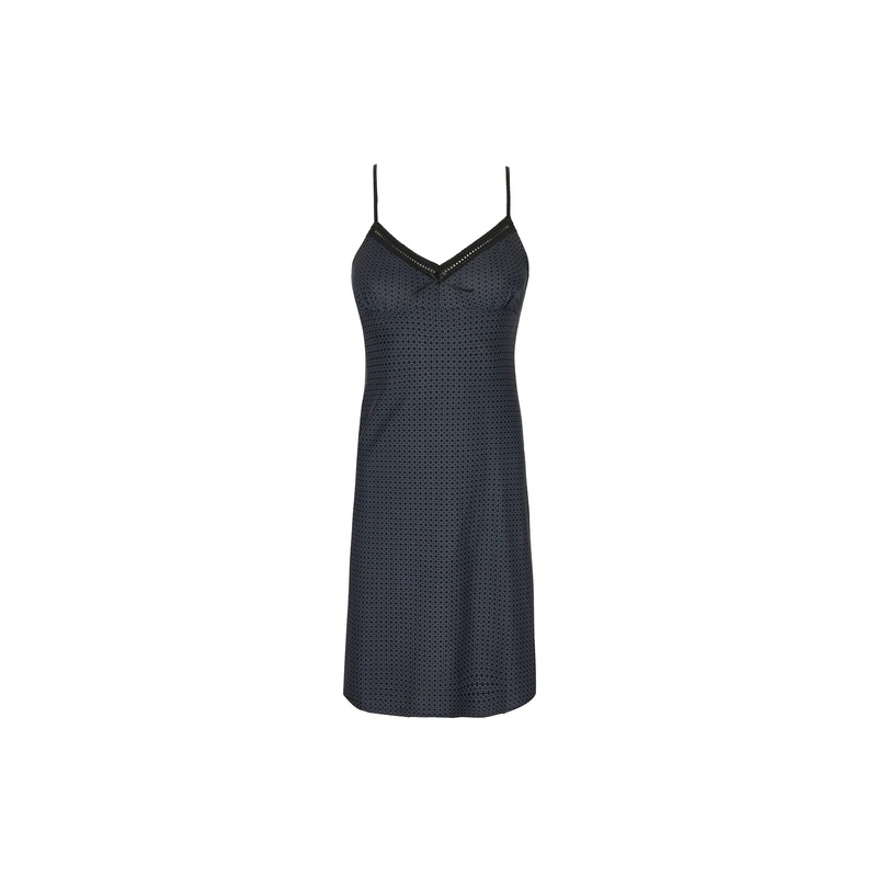 Antigel By Lise Charmel - Daily Paillette Night Dress Noir Pailette