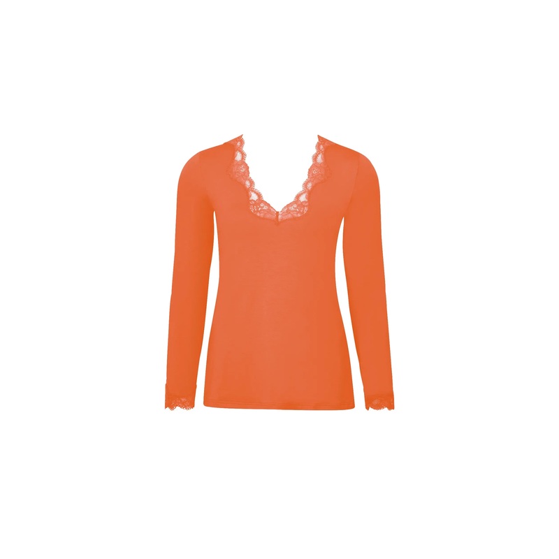 Antigel By Lise Charmel - Simply Perfect Long Sleeved Top Orange Safrane