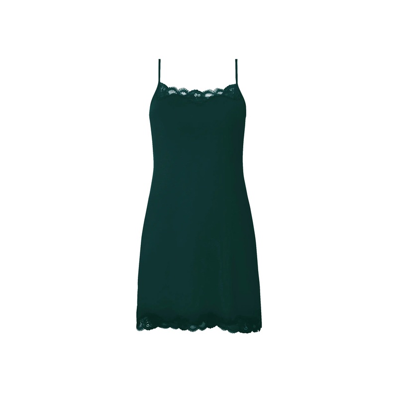 Antigel By Lise Charmel - Simply Perfect Thin Strap Nighty Vert Anglaise
