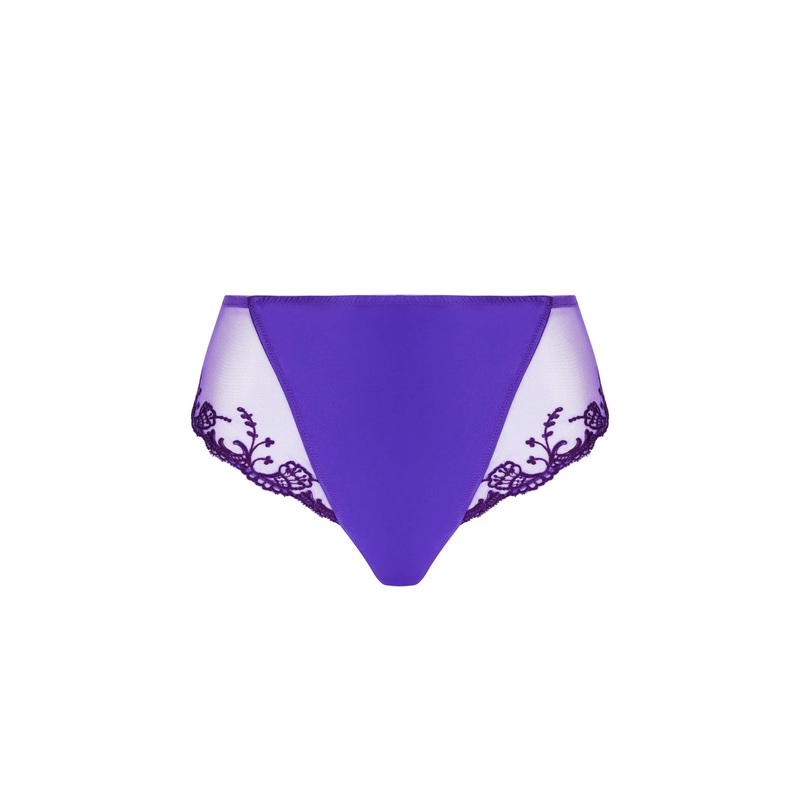 Lise Charmel - Splendeur Soie High Waisted Brief Ocean Bleu
