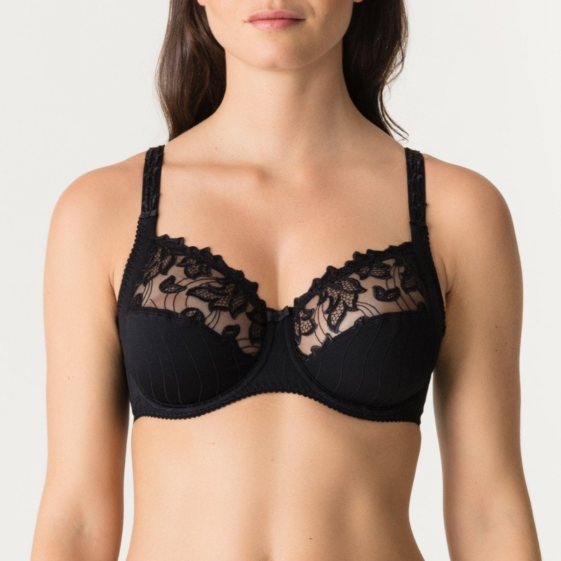 Primadonna - Deauville 3 Part Full Cup Wire Bra Black
