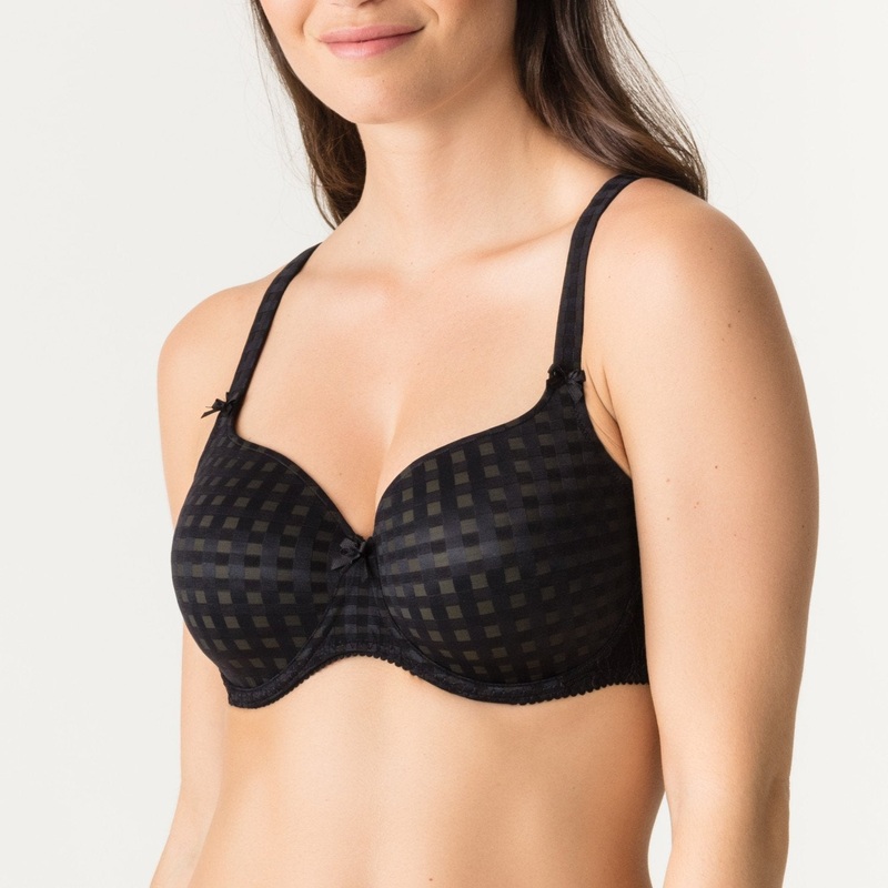 Primadonna - Madison Padded Bra Heart Shape Black