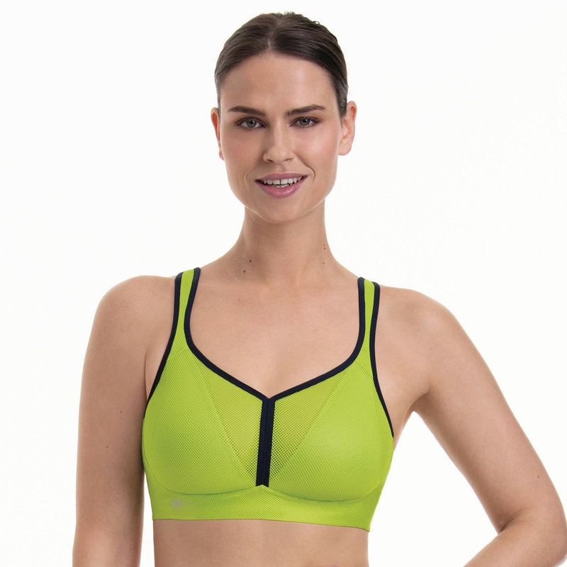 Anita Active - Air Control Sports Bra Deltapad Apple Green