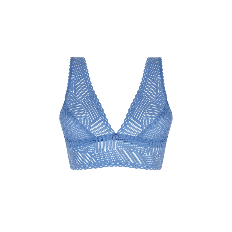 Antigel By Lise Charmel - Tressage Graphic Bralette Tressage Denim