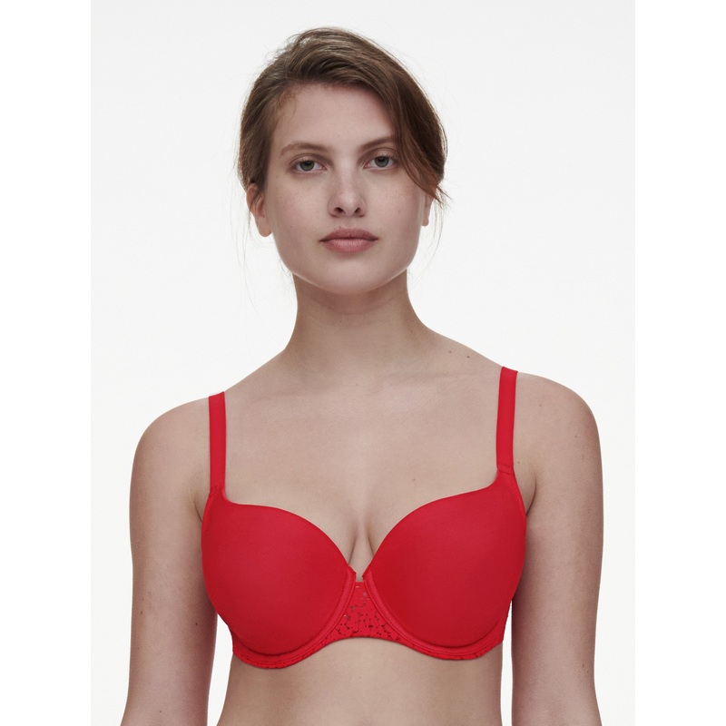 Chantelle - Norah Covering T-Shirt Bra Poppy Red
