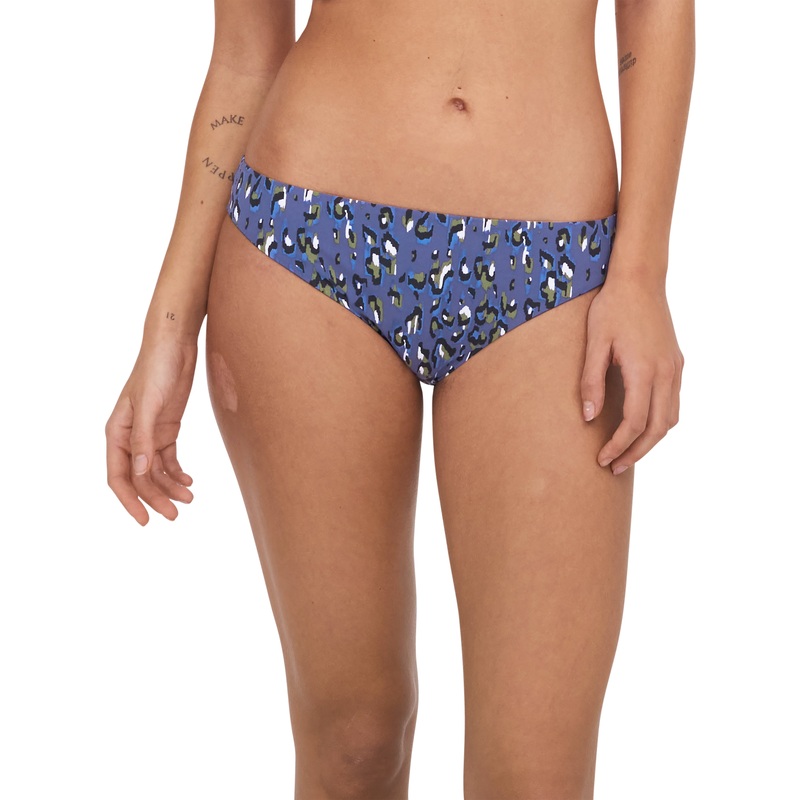 Chantelle Swimwear - Eos Bikini Brief Blue Leopard