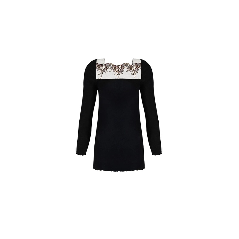 Lise Charmel - Charme Secret Long Sleeved Top Charme Noir
