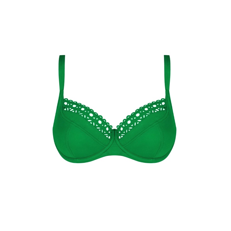 Lise Charmel Swimwear - Ajourage Couture Balconet Top Ajourage Vert