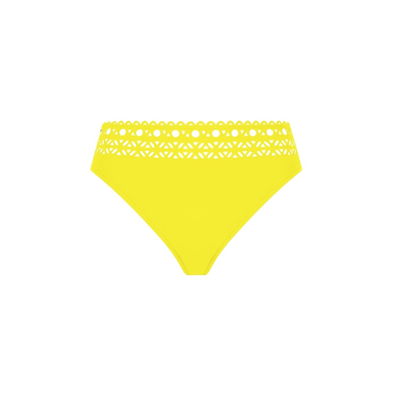 Lise Charmel Swimwear - Ajourage Couture Bikini Wide Side Bottom Ajourage Jaune