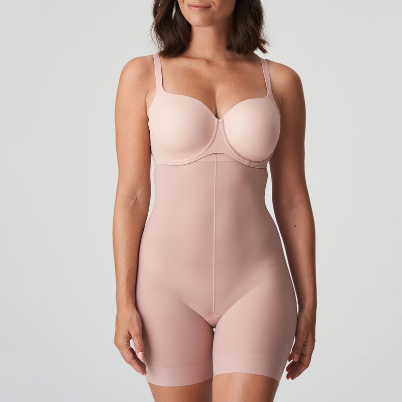 Primadonna - Figuras Shapewear High Briefs W Legs Powder Rose