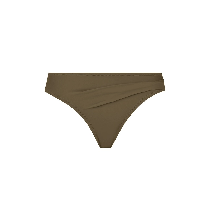 Antigel Swimwear By Lise Charmel - La Chiquissima Bikini Brief Wide Side And Bottom Kaki Chic