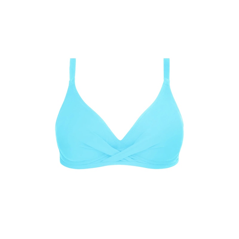 Antigel Swimwear By Lise Charmel - La Chiquissima Underwired Triangle Turquoise Chic