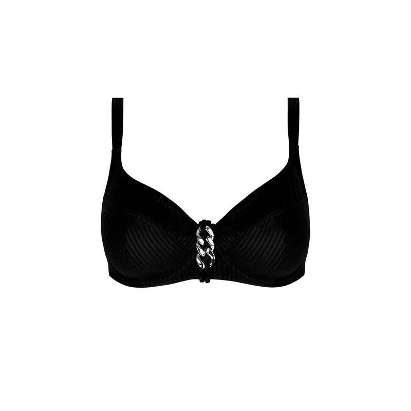 Antigel Swimwear By Lise Charmel - La Stricto Chic Balconet Top Noir