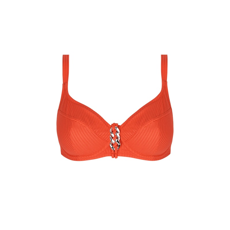 Antigel Swimwear By Lise Charmel - La Stricto Chic Balconet Top Stricto Orange