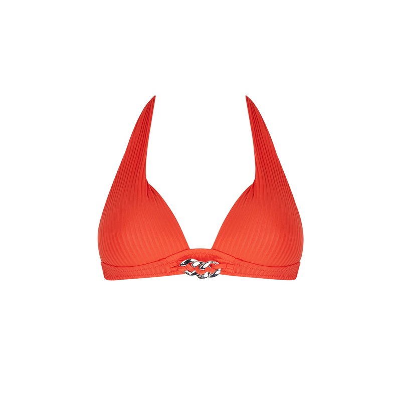 Antigel Swimwear By Lise Charmel - La Stricto Chic Padded Triangle Bikini Stricto Orange