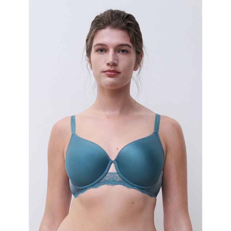 Chantelle - Crush Covering Memory Bra Blue Petrol Gradient