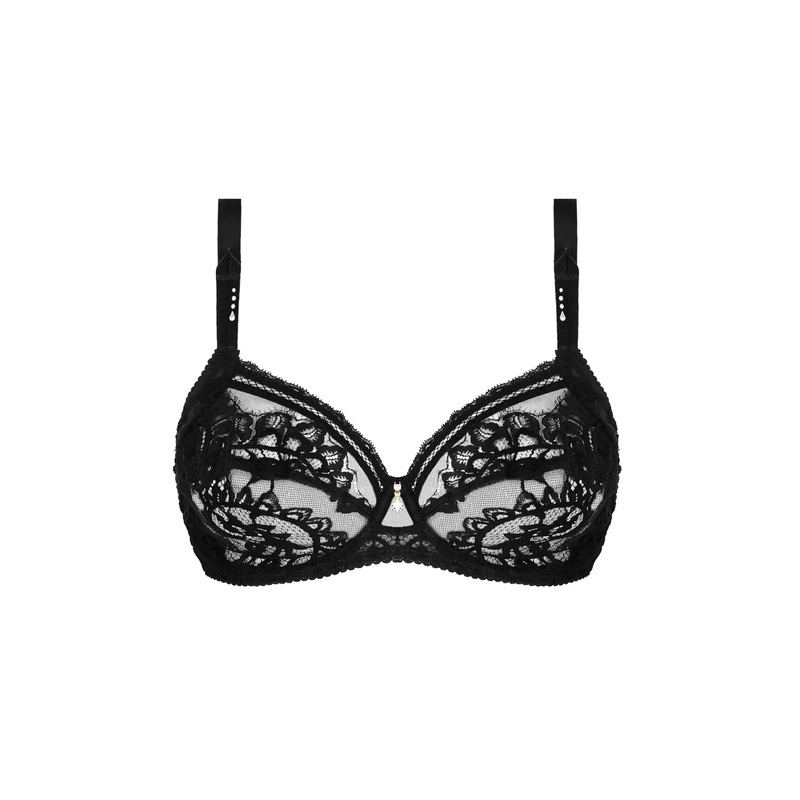 Lise Charmel - Desirs De Venise 3 Parts Full Cup Bra Noir