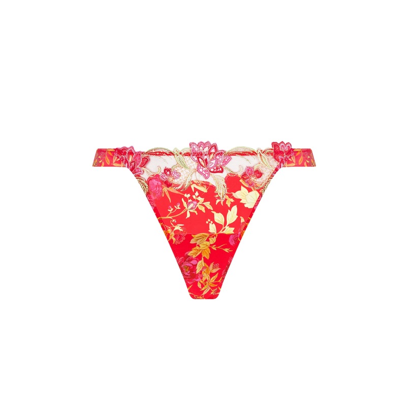 Lise Charmel - Foret Rubis Sexy Thong Santal Rouge