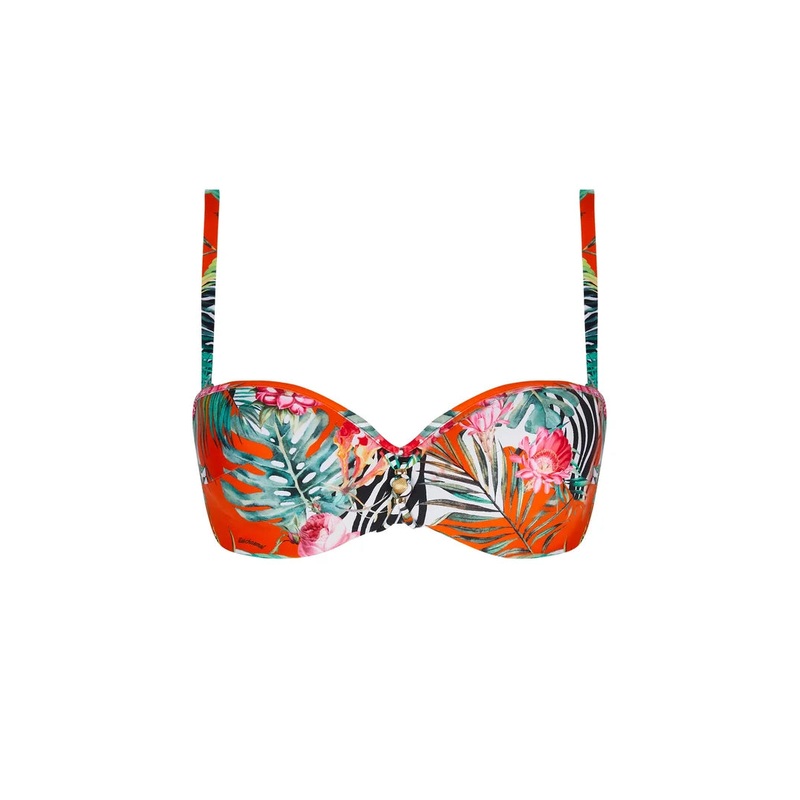 Lise Charmel Swimwear - Echappee Libre Cropped Bustier Echappee Tropic