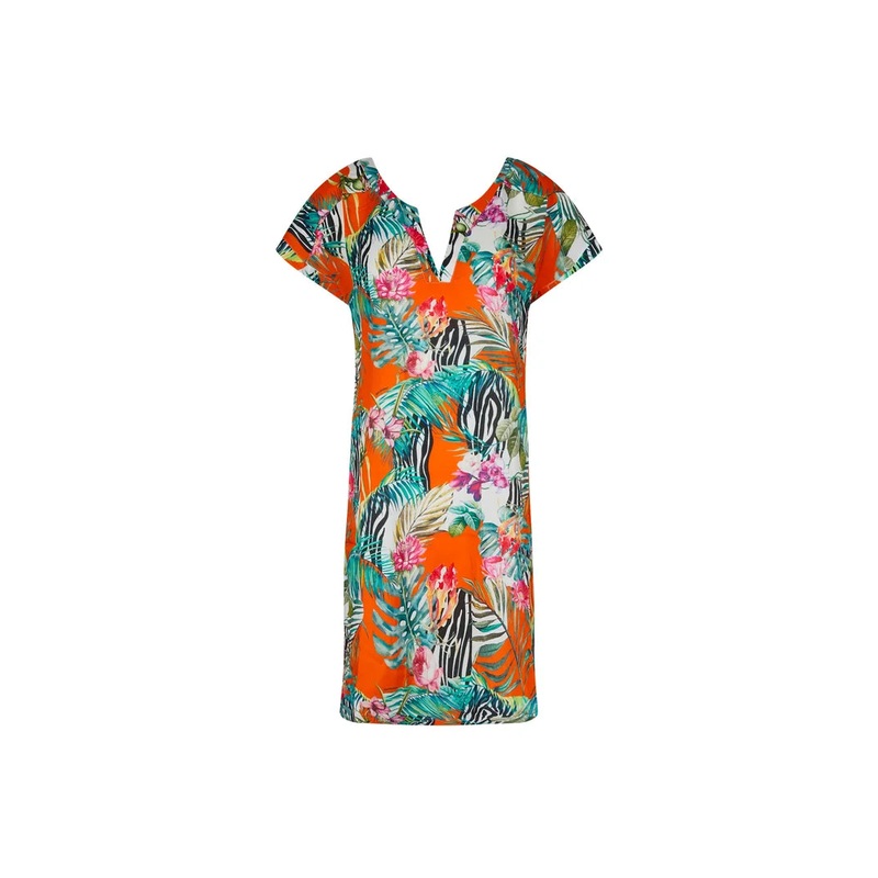 Lise Charmel Swimwear - Echappee Libre Short Sleeved Tunic Echappee Tropic