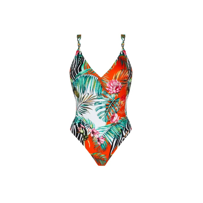 Lise Charmel Swimwear - Echappee Libre Wireless Swimsuit Echappee Tropic