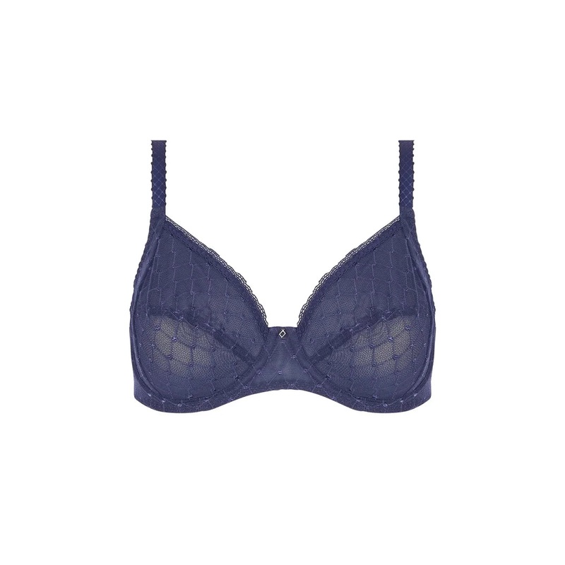Antigel By Lise Charmel - Agenda Plaisir 3 Parts Full Cup Bra Marine Plaisir