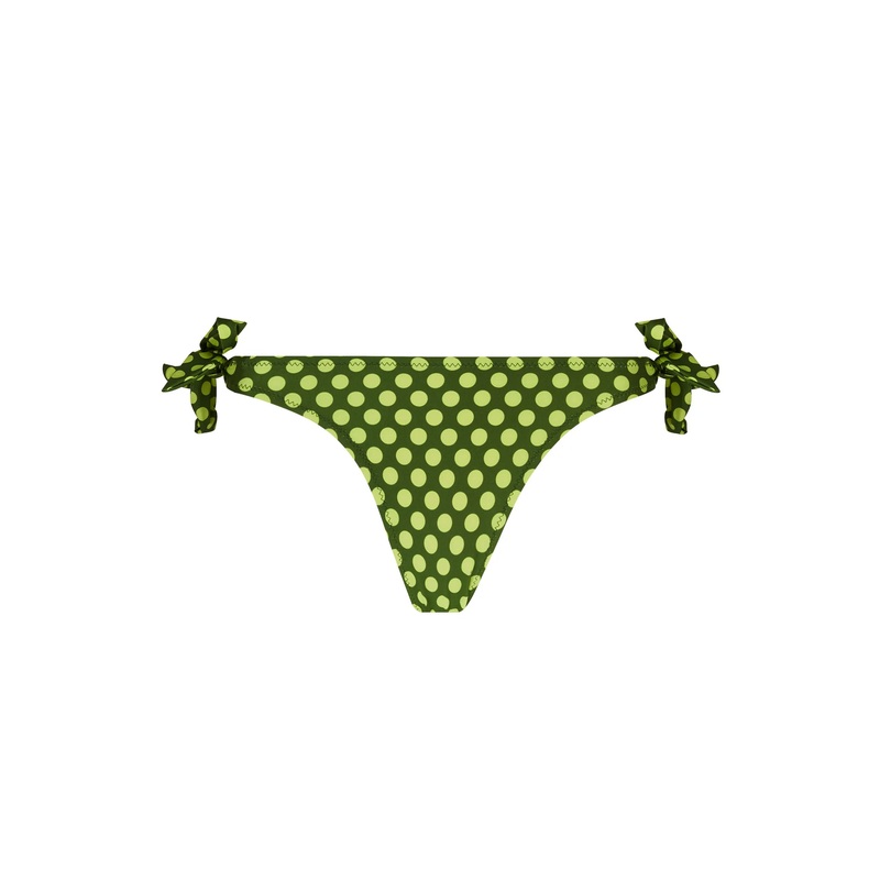 Antigel Swimwear By Lise Charmel - La Petillante Bikini With Narrow Sides Bulles Green