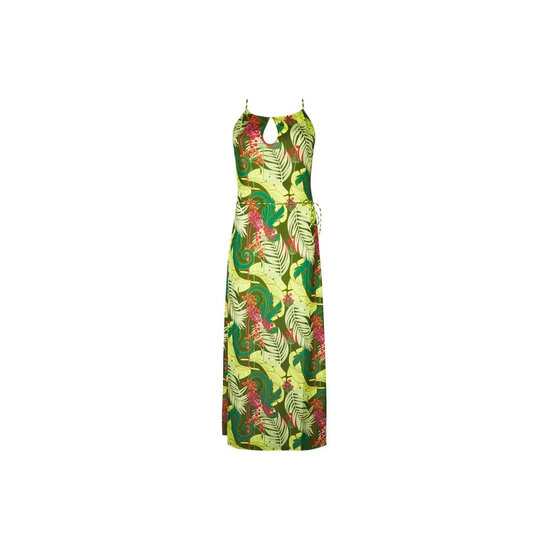Antigel Swimwear By Lise Charmel - La Venus Nature Maxi Dress Vert Tropic