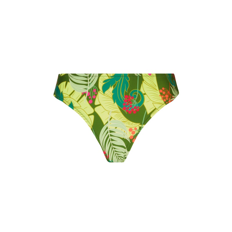 Antigel Swimwear By Lise Charmel - La Venus Nature Wide Side Bikini Brief Vert Tropic