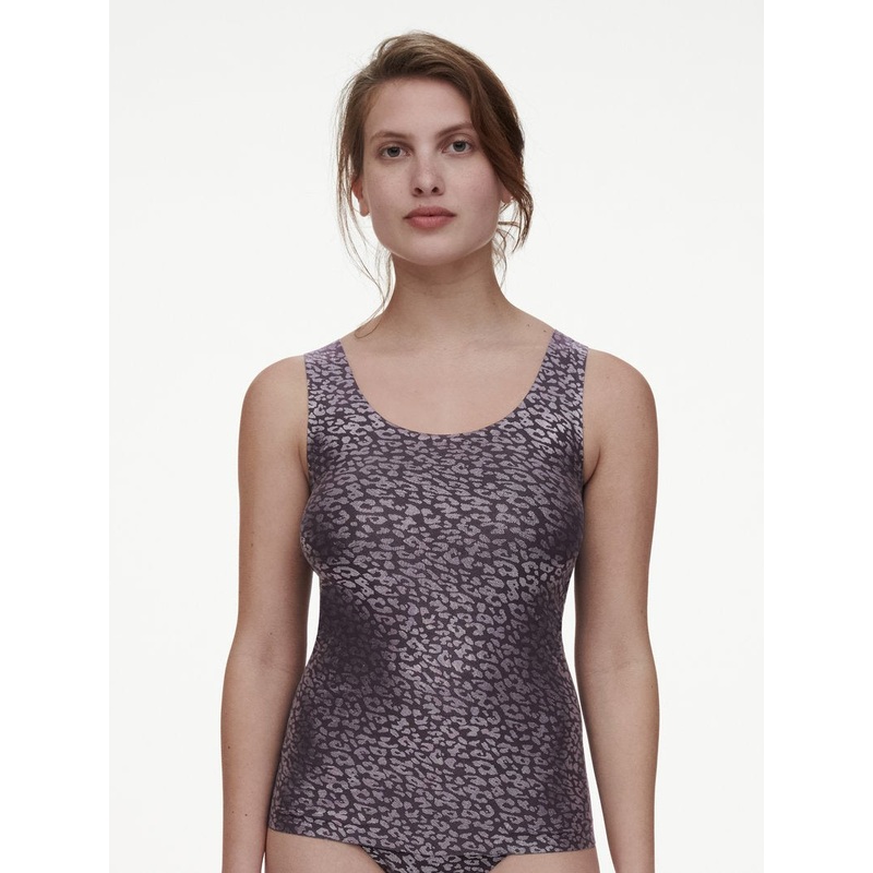 Chantelle - Softstretch Tank Top Ink Shimmer Print