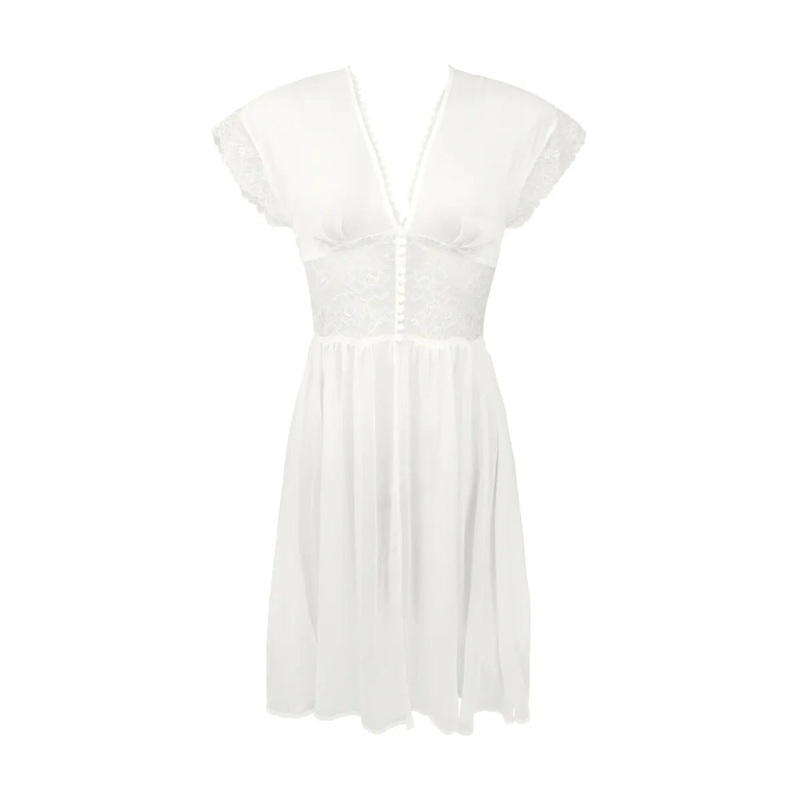 Lise Charmel - Imagine La Beaute Negligee Gown Ecru Nacre