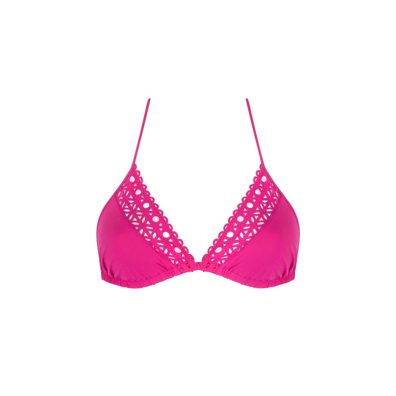 Lise Charmel Swimwear - Ajourage Couture Soft Padded Triangle Bikini Ajourage Fuchsia