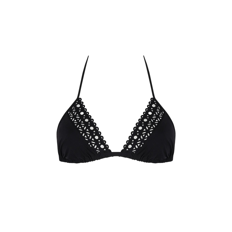 Lise Charmel Swimwear - Ajourage Couture Soft Padded Triangle Bikini Noir