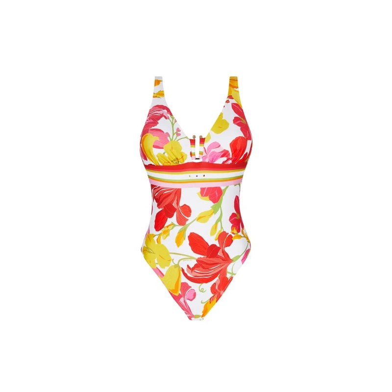 Lise Charmel Swimwear - Envolee Florale Wireless Swimsuit Bouquet Floral