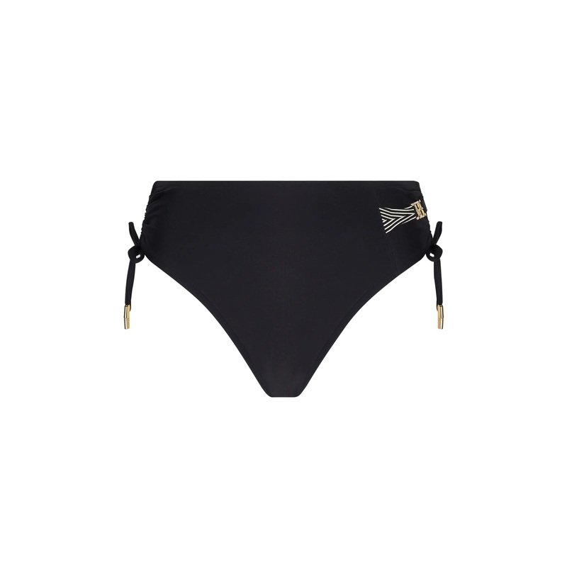 Lise Charmel Swimwear - Horizon Boreal Bikini Classic With Adjustable Ties Noir Boreal