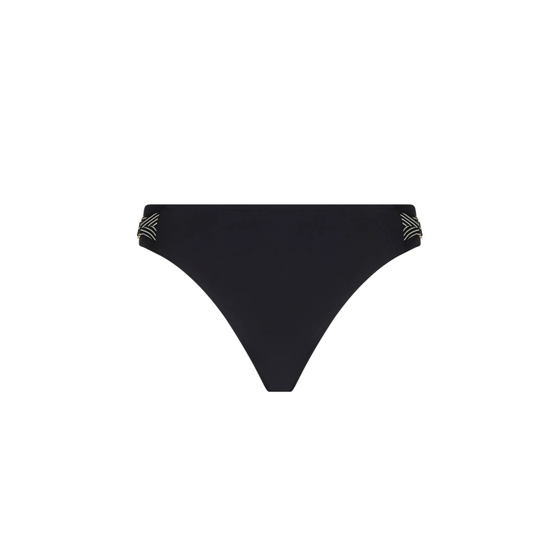 Lise Charmel Swimwear - Horizon Boreal Brazilian Low Waist Bikini Noir Boreal